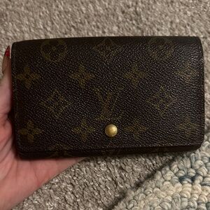 Louis Vuitton Dark Brown Monogram WALLET